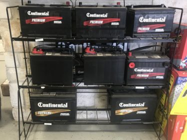 We stock truck batteries from Continental, a respected brand in the industry.